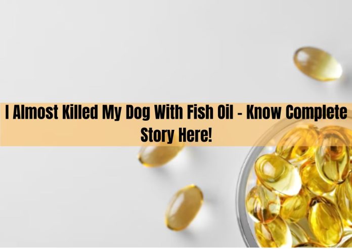 i almost killed my dog with fish oil